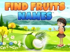 Find Fruits Names